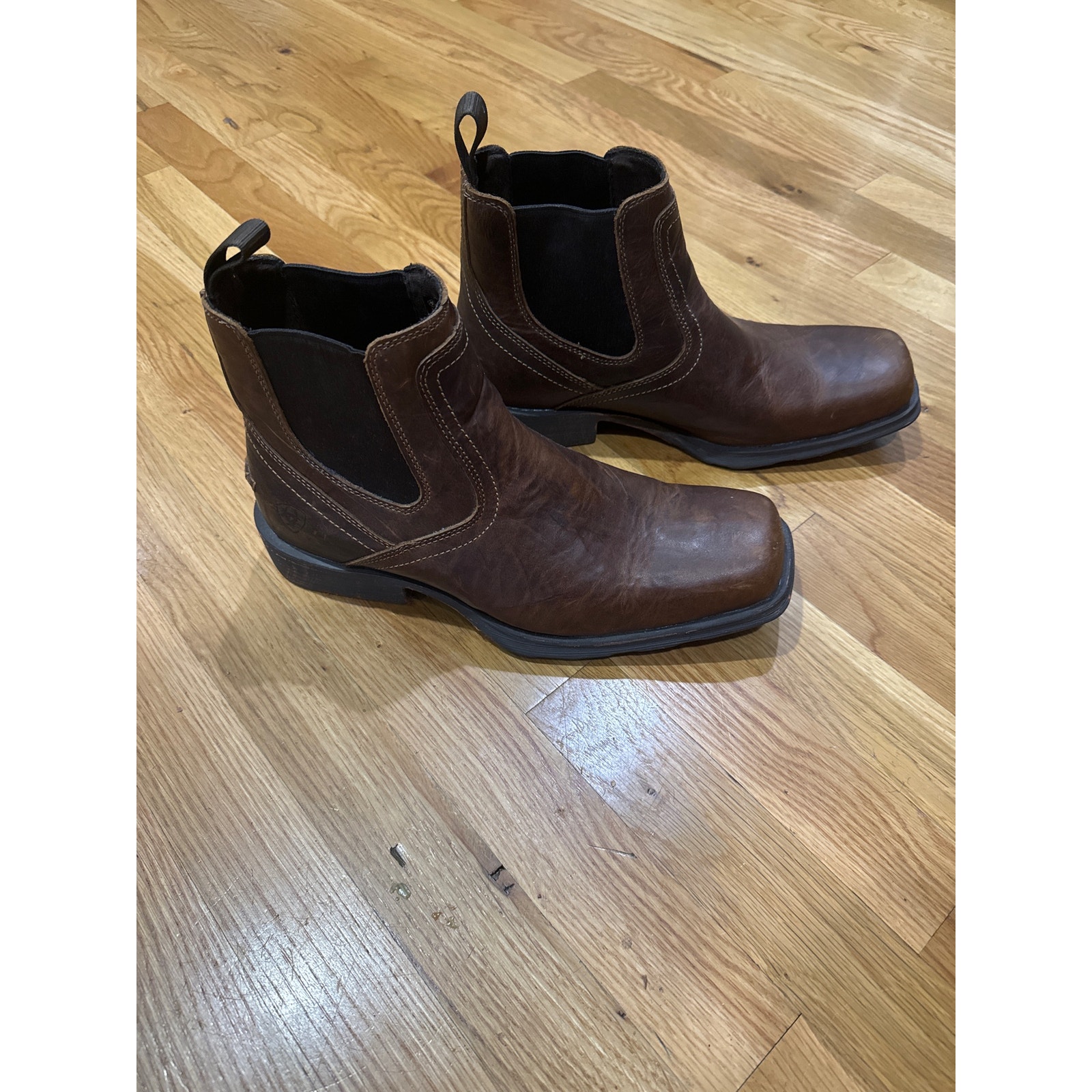 Ariat Men’s Midtown Rambler Chelsea Boot Barn Brown 9.5 Ee (Wide) 10019868